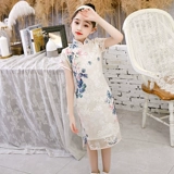 Летнее ретро ципао, детское платье, коллекция 2022, китайский стиль, в западном стиле, подходит для подростков