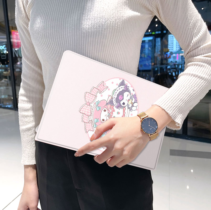 美乐蒂2021款ipad9保护套pro2022苹果mini6外套ipod迷你4壳air5适用2平板3带笔槽十第10代ioad三折二次元卡通 - 图1