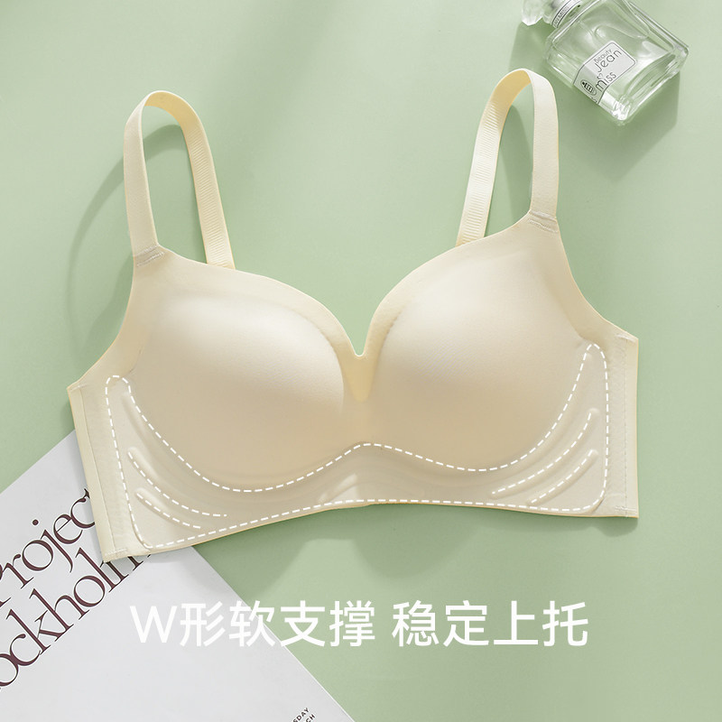 猫人女聚拢显大软支撑防下垂文胸罩 miiow猫人outlets店文胸