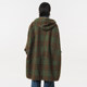 Moveup long designer hooded woolen jacket