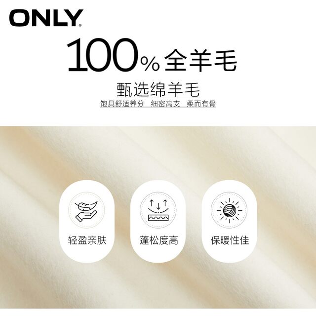 Winter golden style double-sided woolen collar mid-length woolen coat for women