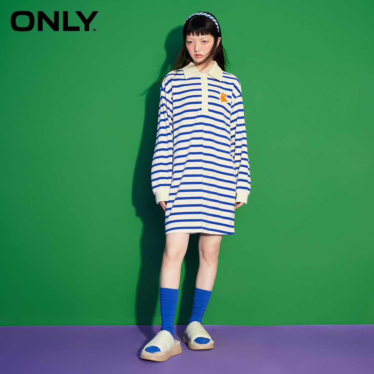 only奥莱春季新款时尚潮流连衣裙 ONLYoutlets店连衣裙