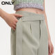 ONLY ribbon-embellished A-line shorts and casual pants