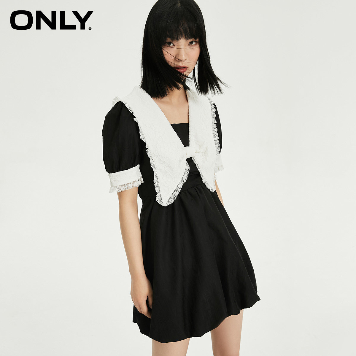 only奥莱2021春季新款修身连衣裙 ONLYoutlets店连衣裙