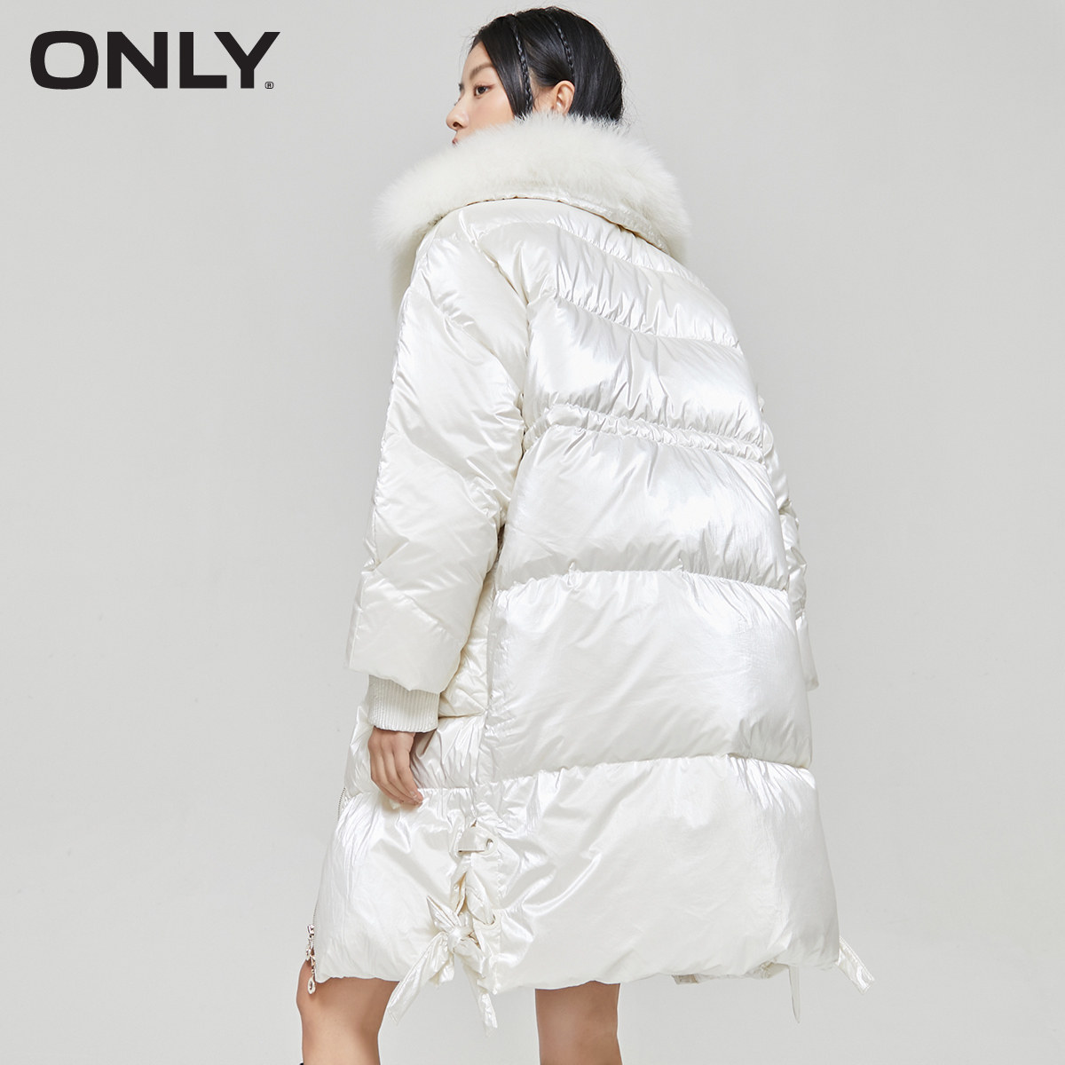 only奥莱秋季时尚宽松显瘦90羽绒服 ONLYoutlets店羽绒服