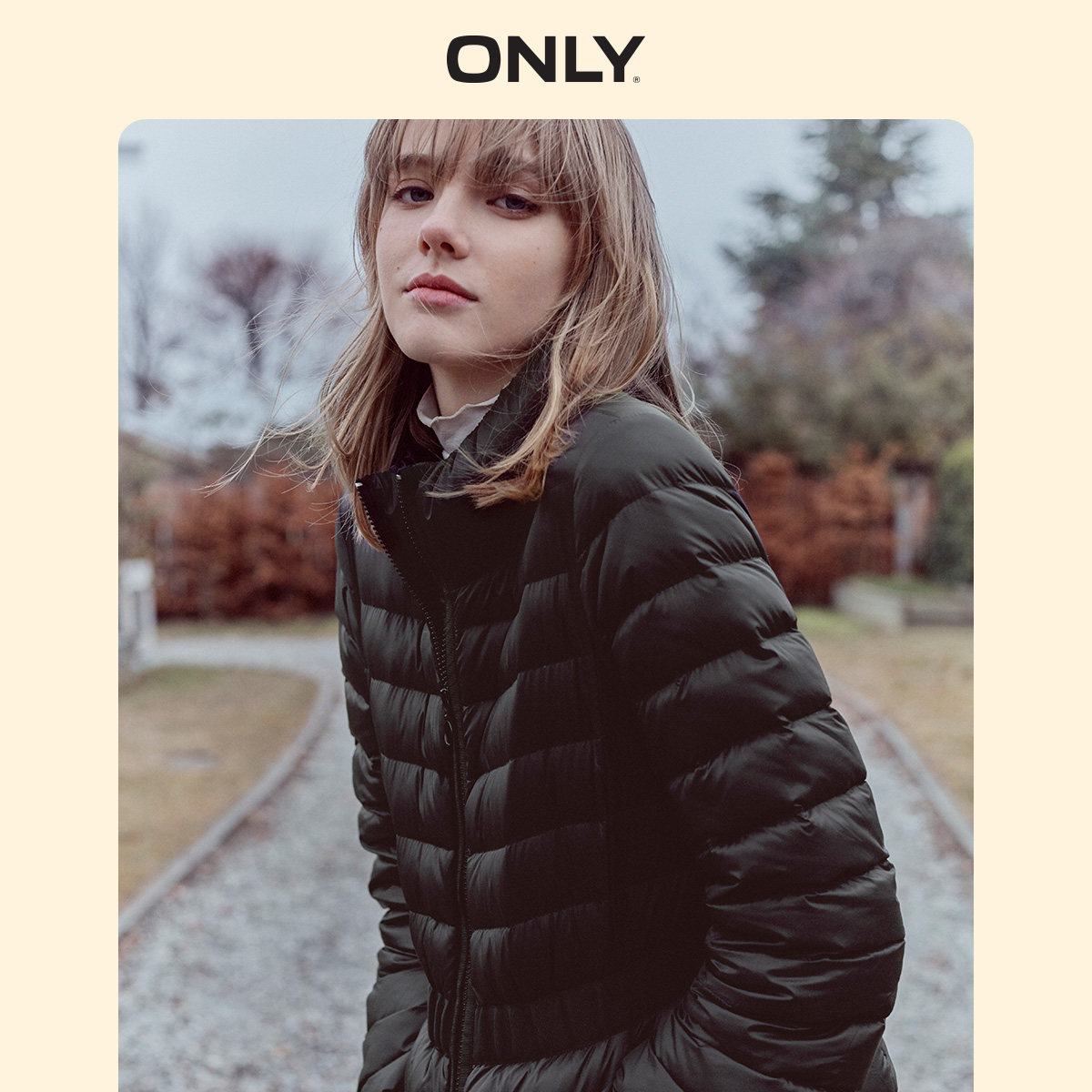 【关晓彤同款】only冬季新款羽绒服 ONLYoutlets店羽绒服