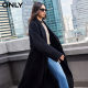 ONLY wool mid-length woolen coat