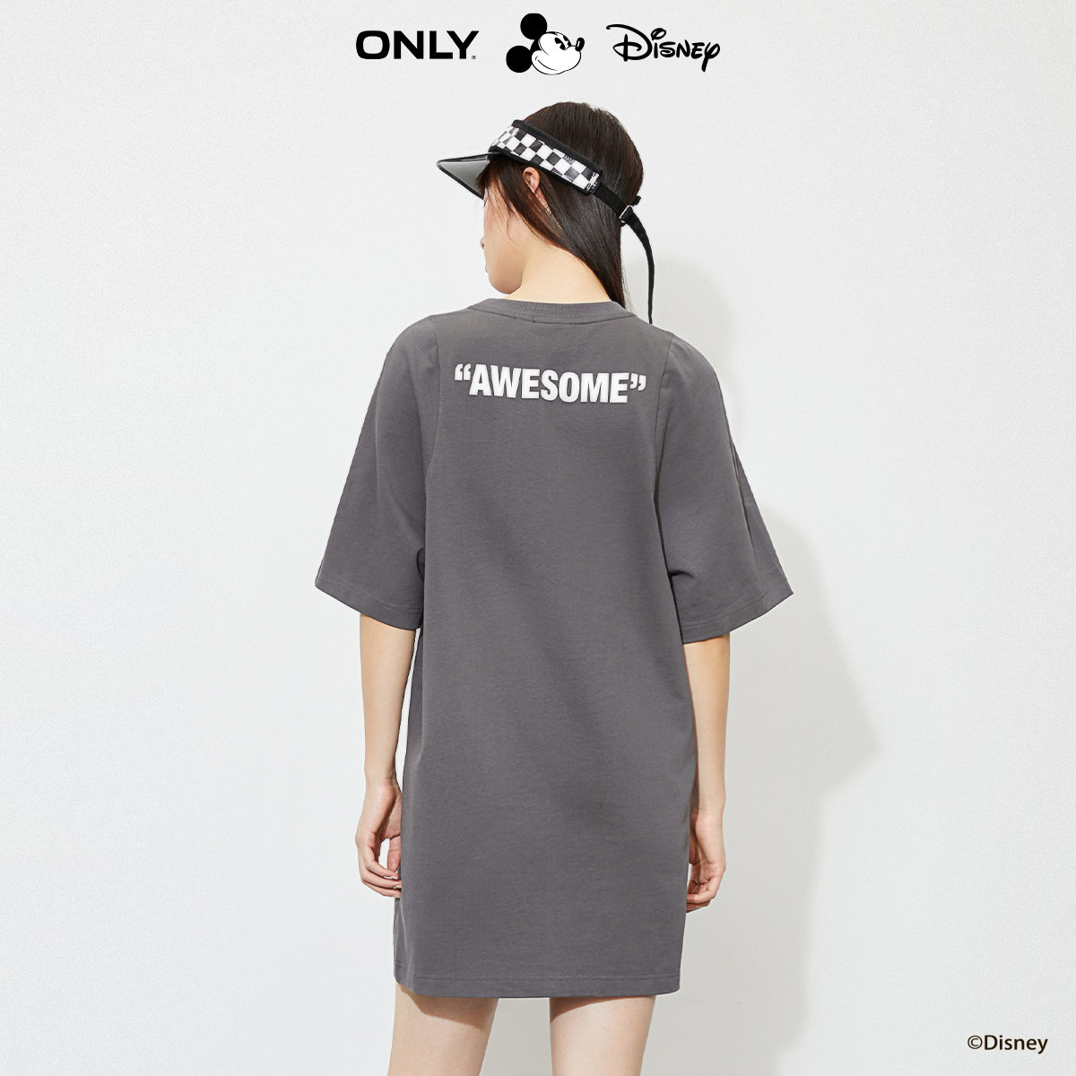 only奥莱春季新款迪士尼disney t恤 ONLYoutlets店连衣裙