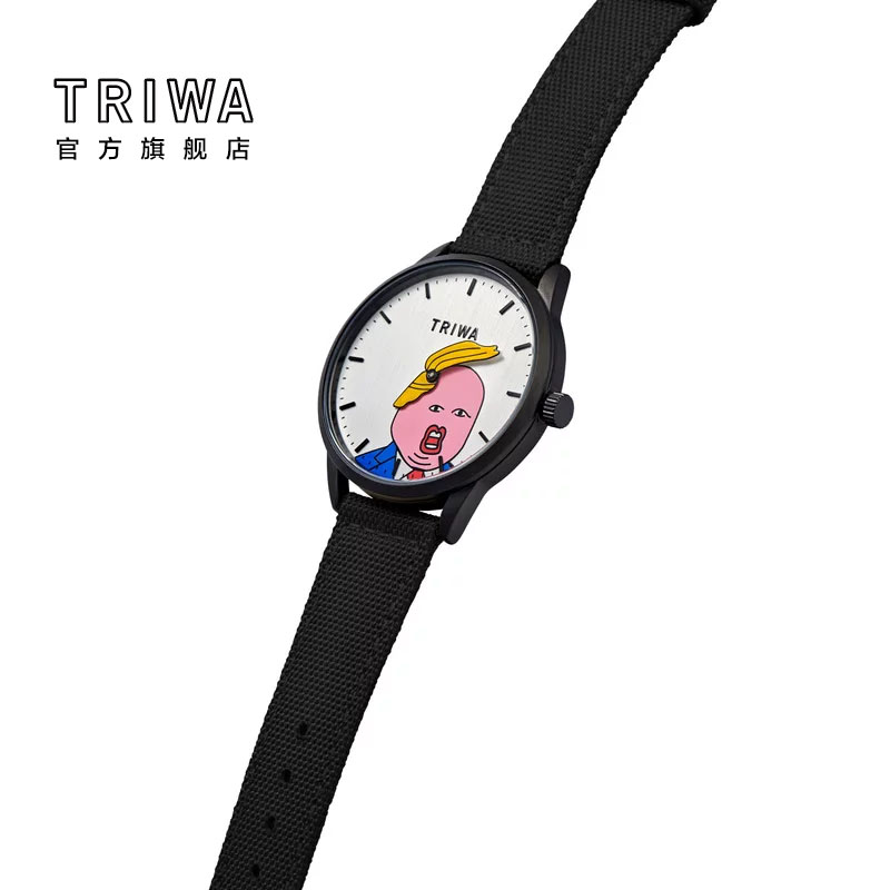 TRIWA手表限量男女款ins风石英表腕表北欧网红抖音手表动漫设计