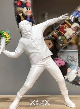 树脂摆件装饰简约现代潮玩流行