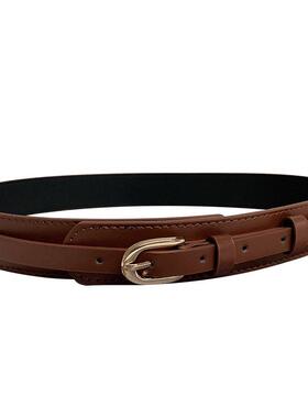 Women Belt PU Leather Corset Belts For Ladies Metal Buckle W