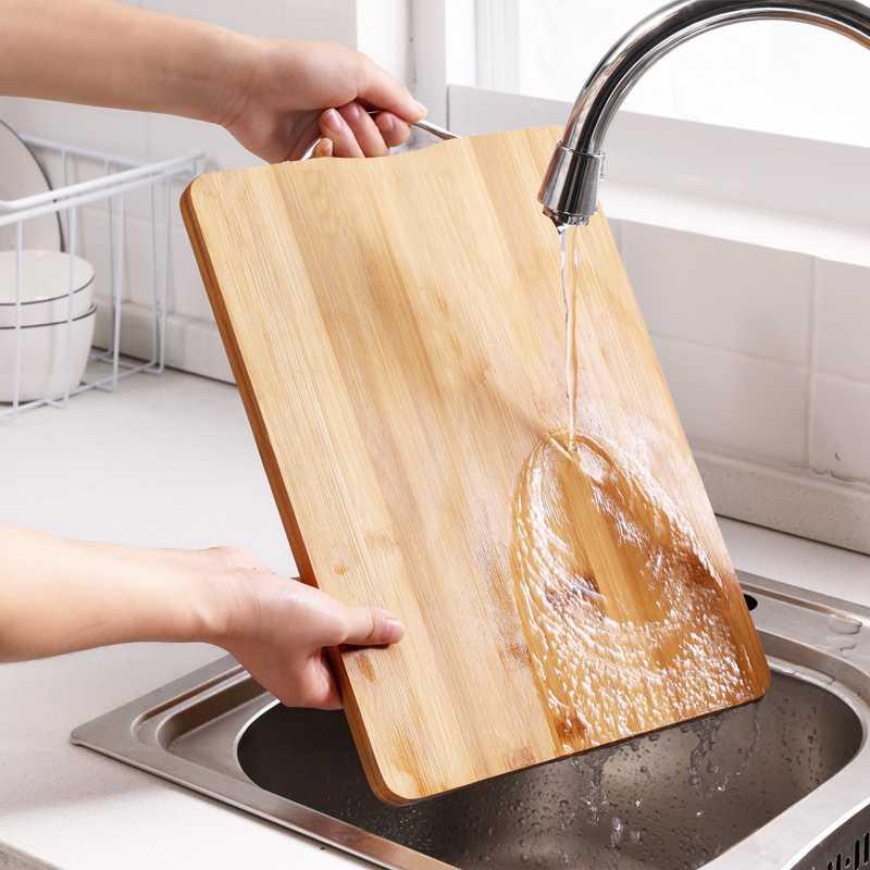 加厚厨房防霉木头特价刀板实木菜板家用特大擀面板案板大号清仓天 - 图2