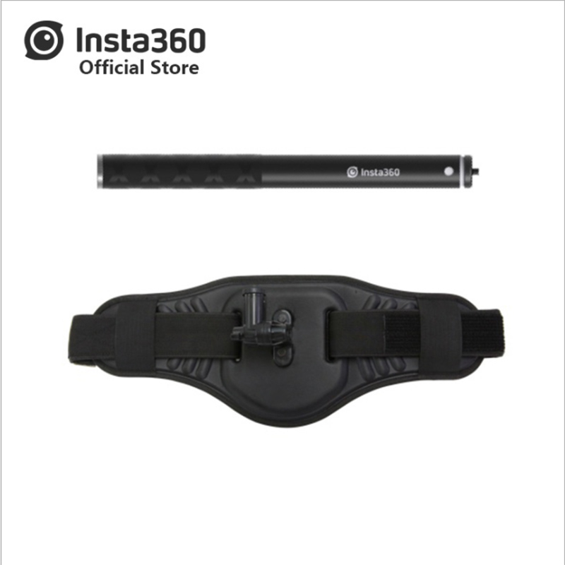 适用Insta360 X4/X3/ONEX2全景相机隐形自拍杆背杆Gopro相机腰带