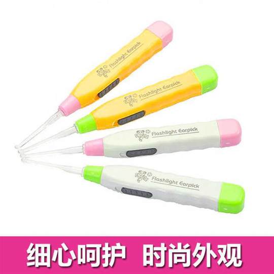 Luminous ear scoop with light for adults and children, ear scoop tool, ear pick and ear cleaner, ear scoop