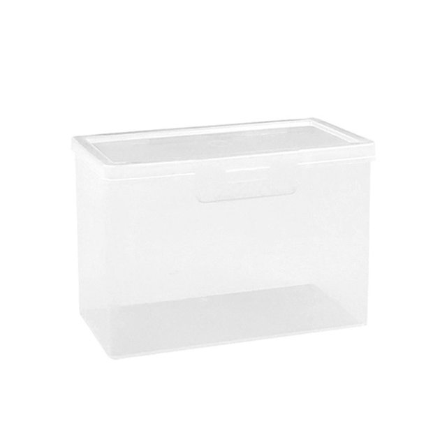 Playing card storage box transparent plastic box portable travel dustproof storage box card box