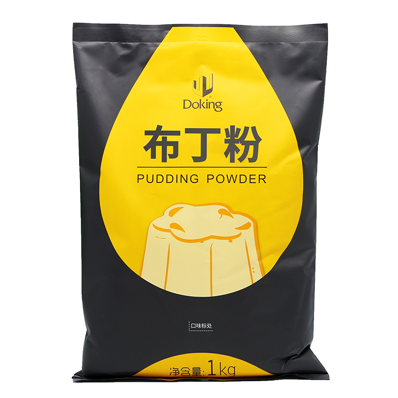 doking盾皇布丁粉奶茶店专用儿童果冻芒果豆花焦糖布丁粉烘焙商用-图3