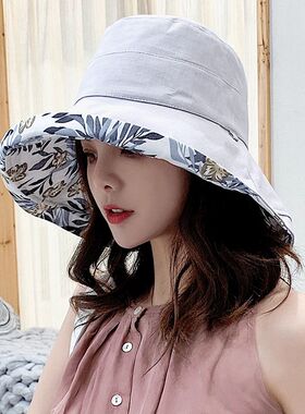 2023 Women's Hat Bucket hat Panamanian Women  Four Seasons F