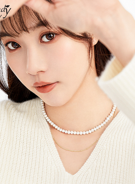 SundyHoney轻奢高级双层珍珠项链