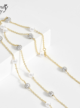 sundyhoneyS925银珍珠锆石