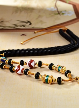 手工编织吊坠挂绳唐卡项链男女