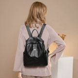 珂尔袋鼠 Рюкзак, модная вместительная и большая трендовая универсальная сумка через плечо, из натуральной кожи, коллекция 2023, анти-кража