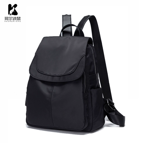 珂尔袋鼠 Рюкзак, вместительная и большая нейлоновая сумка через плечо, ткань оксфорд, коллекция 2023, анти-кража