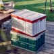 Export Korean outdoor storage box folding Japanese style minimalist