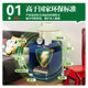 Home bedroom movable creative wrought iron bedside table