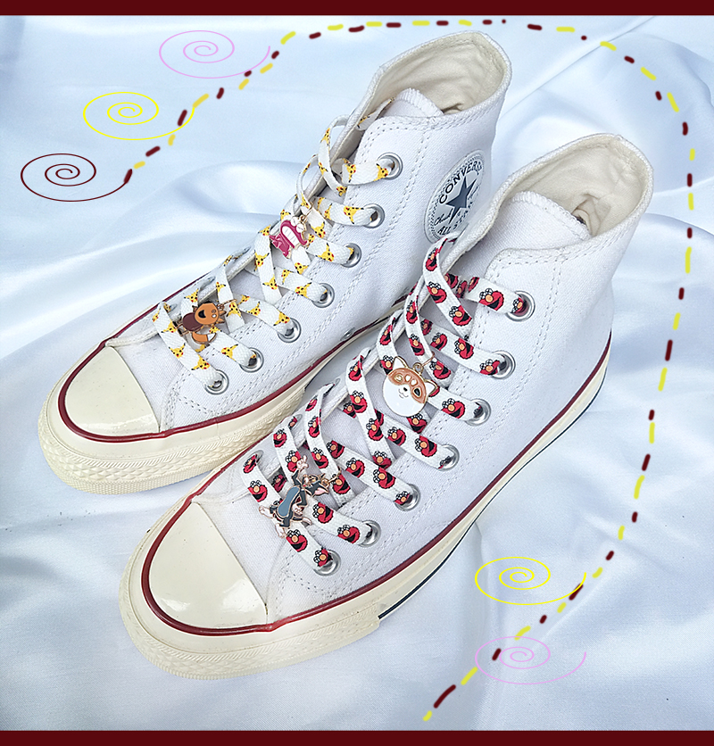 适配1970s空军一号AF1潮流个性可爱女百变小樱鞋带装饰挂环挂链 - 图2