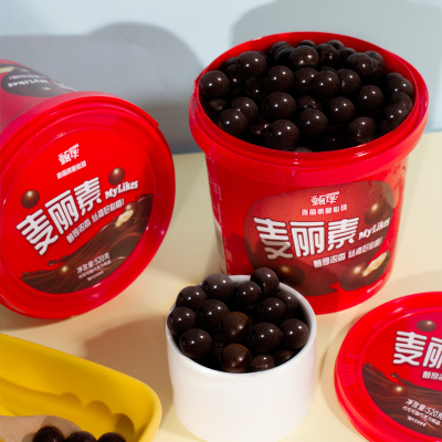 甄伴巧克力麦丽素520g