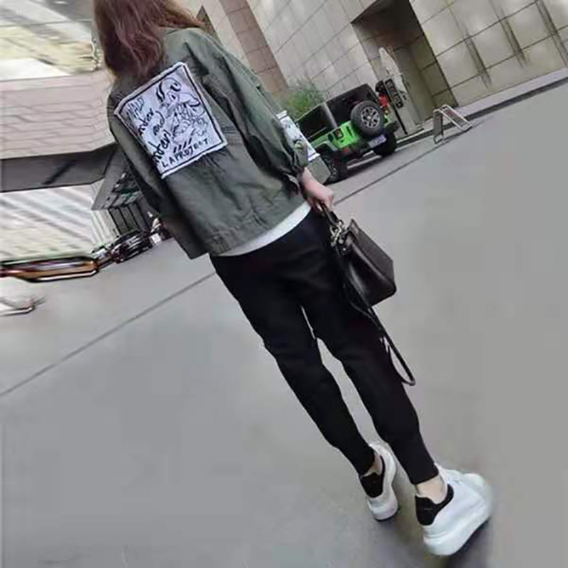 秋季外穿时尚加长托腹上班孕妇裤子 佐美涵孕妇打底裤