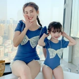 Летний детский модный купальник, детские штаны, семейный стиль, в западном стиле