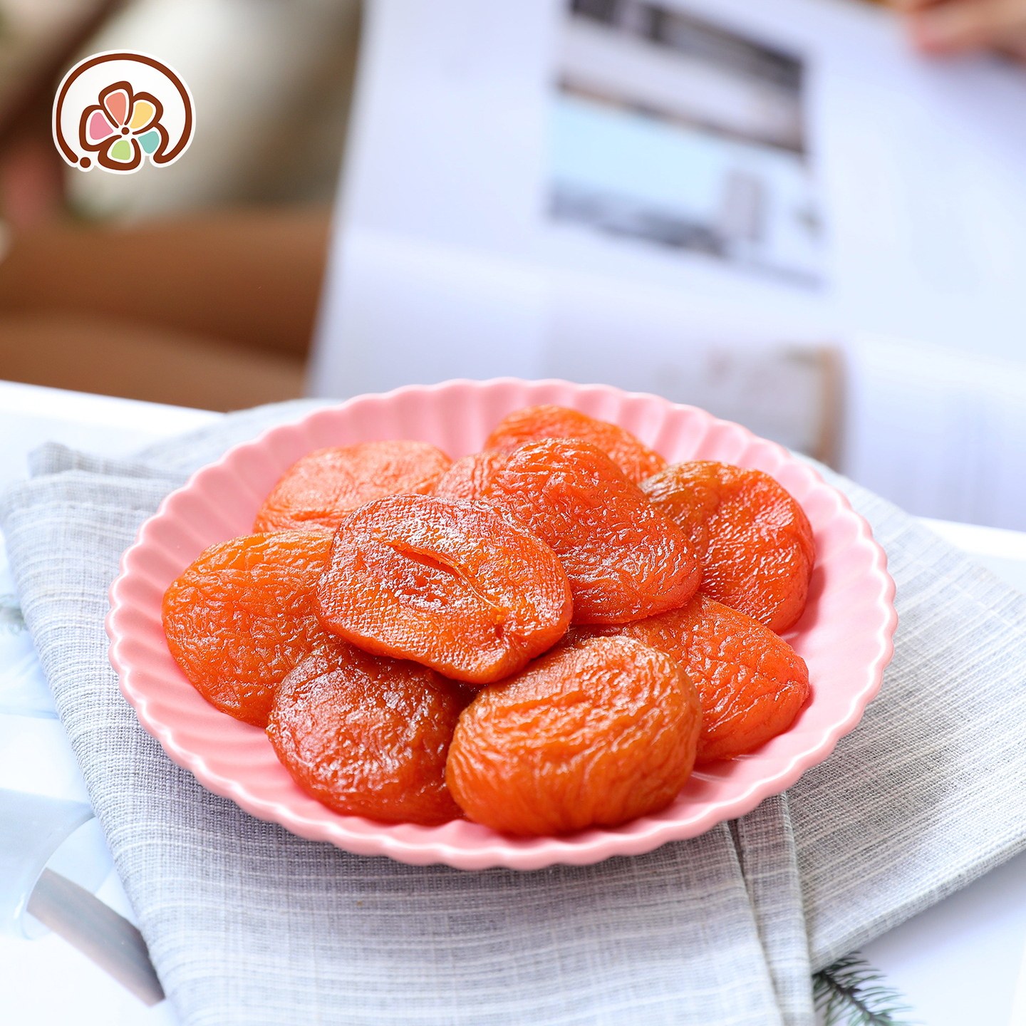 花熙梦红杏干118g无核杏干酸甜杏子杏肉果脯休闲水果干零食特产,淘宝优惠券,粉丝福利购,淘宝优惠卷