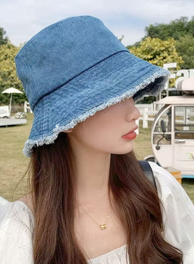 户外遮阳帽可折叠牛仔百搭夏季