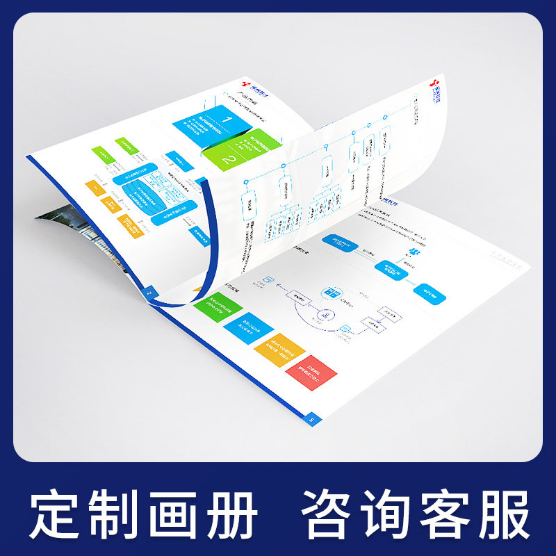 画册印刷宣传册设计制作小册子定制图册企业产品说明书打印公司员工手册样本期刊精装书本定做广告宣传单订做_虎窝淘