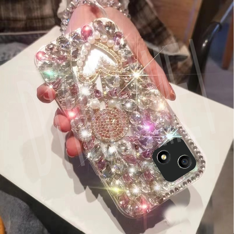 适用于荣耀畅玩30手机壳个性V40轻奢版保护套小众畅玩40轻奢V40ins风畅玩30M水晶畅玩40 Plus奢华畅玩30 Plus