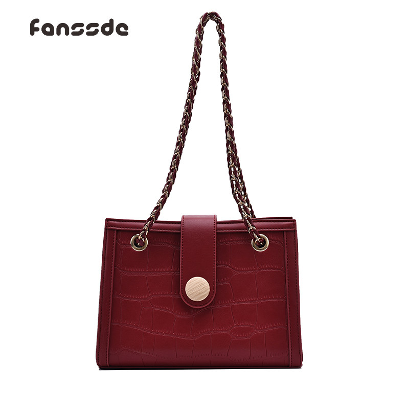 结婚 2021年新款潮2022红色女新娘包 fanssde女士包袋