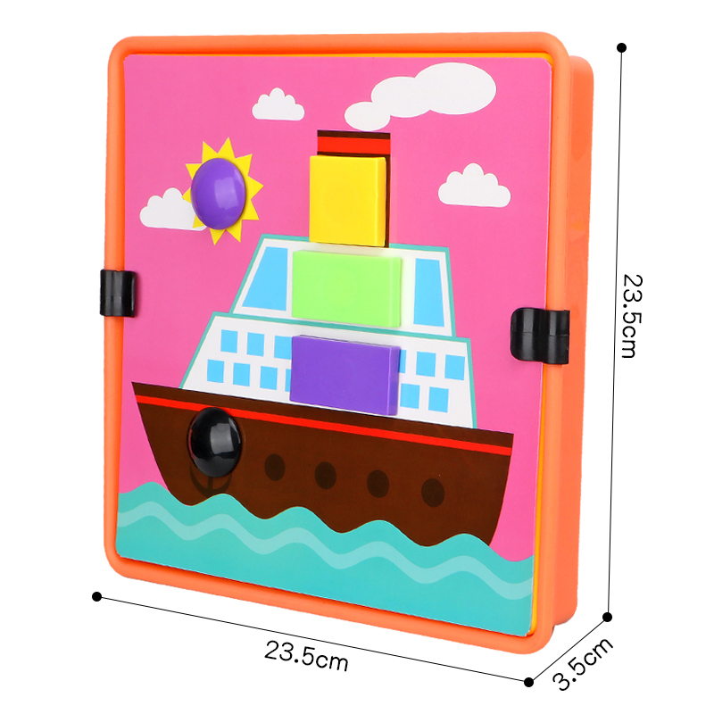 大号拼图蘑菇钉益智玩具宝宝儿童早教智力亲子1-2-3岁女孩幼儿园 - 图3