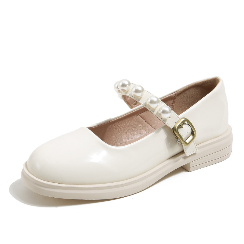 爆款法式复古玛丽珍小皮鞋女2025春夏新款学院风厚底单鞋大码女鞋,淘宝优惠券,粉丝福利购,淘宝优惠卷