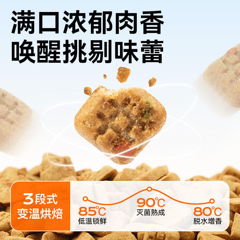 【犬粮囤货装】领先烘焙狗粮鸭肉梨蓝莓牛羊奶鸡狗粮1.5kg*4袋