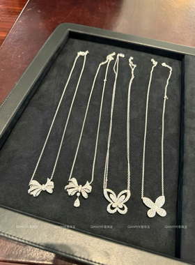 QIANYI仟意珠宝【蝴蝶系列】s925纯银气质高级感双层环绕蝴蝶手镯