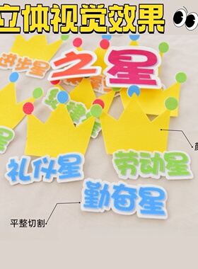 教室文化墙布置装饰贴纸多款装扮小学幼儿园装饰班级公约主题装饰