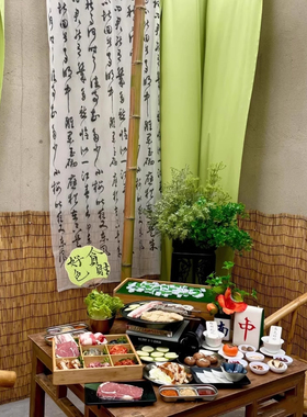 中式纱幔布料布置装饰