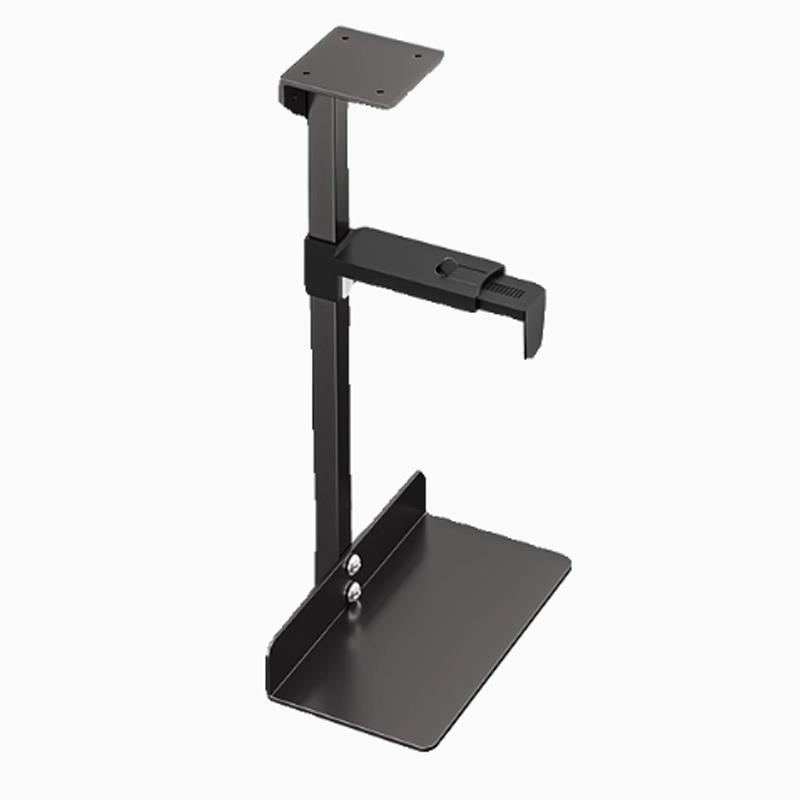 Computer host bracket hanging under desk host storage rack desktop chassis hanging rack host heat sink