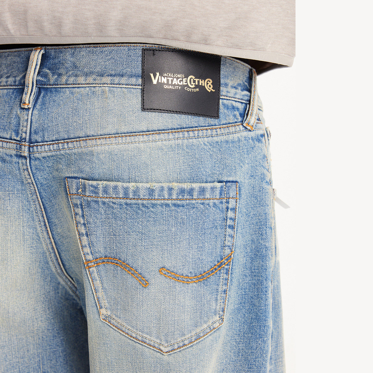 【织边牛仔布】杰克琼斯男装春牛仔裤长裤子做旧磨破设计纯棉宽松,淘宝优惠券,粉丝福利购,淘宝优惠卷