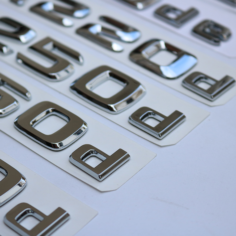 适用于奔驰柴油A220d GLC250d GLE350d GLS350dE220d字标车标后标 - 图3