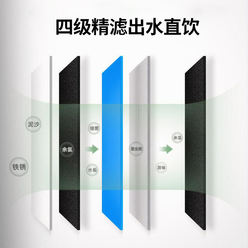 德国ousa净水机家用加热台式一体机 欧萨电器净水器