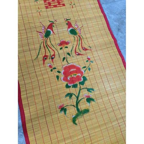 潮汕婚庆潮汕传统妙儿纯手工制作竹门帘用大门门帘尺寸可订做竹帘 - 图3