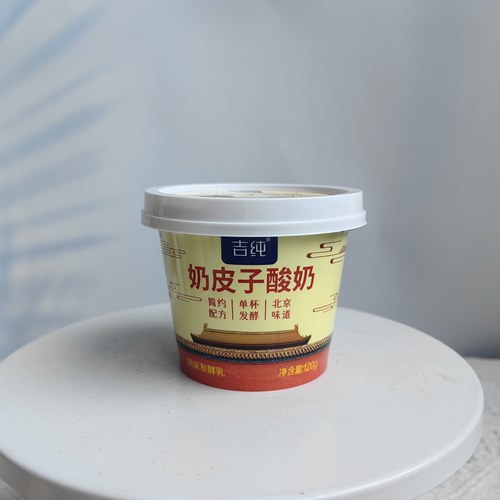 吉纯奶皮子酸奶网红酸奶老北京风味发酵乳 - 图1