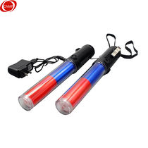 Conspiracy CNMF Traffic road stick Traffic Fluorescent Stick Warning Flash Stick (Charge Dispensing Charger) Red Blue